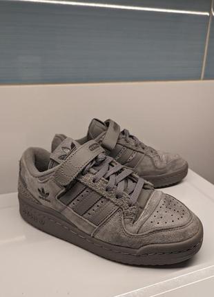 Adidas original forum grey кроссовки кеды скейтео