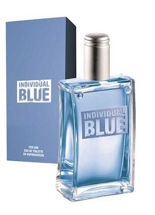 Туалетна вода avon individual blue, 100 мл