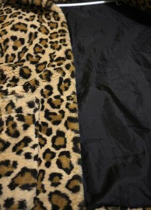 Шубка , куртка леопард3 фото