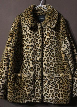 Шубка , куртка леопард1 фото