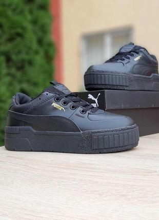 Кроссовки женские осень - зима puma cali распродажа6 фото