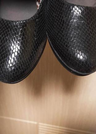 Женские туфли кожа лазерка3 фото