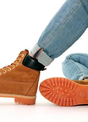 Зимние женские ботинки timberland6 фото