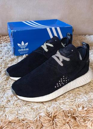 Кросівки adidas originals nmd c2 boost замшеві оригінал