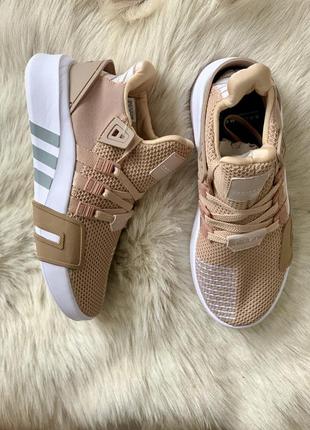 Adidas eqt basketball adv pink white 🔺женские кроссовки адидас3 фото