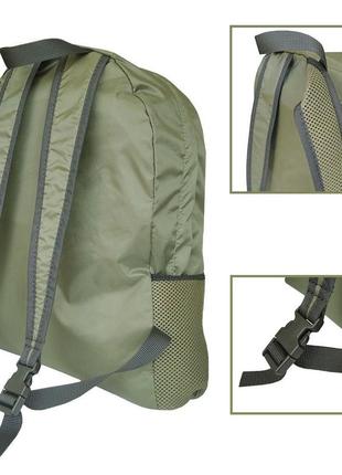 Ультралегкий складаний рюкзак для прогулянок / подорожей acropolis тр-17 фото