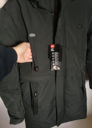 Зимняя удлиненная куртка7 фото