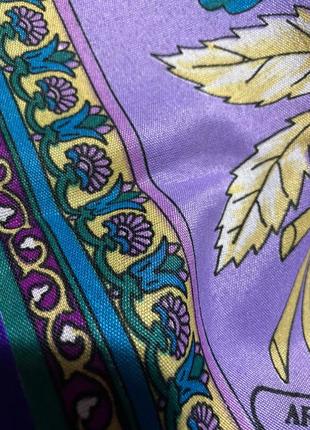 Фиолетовый капроновый платок 75*75см2 фото