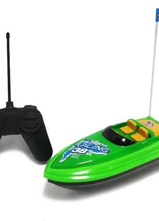 Іграшковий катер на пульті керування mini boat на акумуляторі3 фото