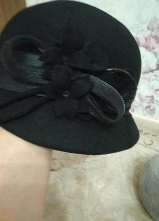 Женская фетровая шляпка helen line 56-58 размер5 фото
