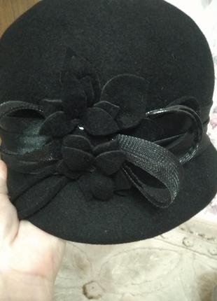 Женская фетровая шляпка helen line 56-58 размер3 фото