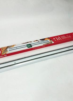 Магнітна планка для ножів con brio cb-7105 48 см. колір: білий6 фото