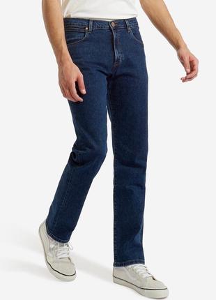 Крутые базовые джинсы wrangler arizona low stretch jeans franker blue
