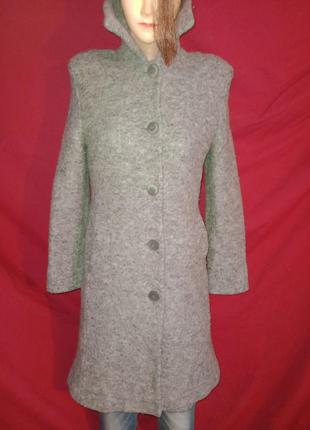 Flash italy. теплое шерстяное пальто зимние шерсть 98% wool. стильное брендовое итальянском стиле