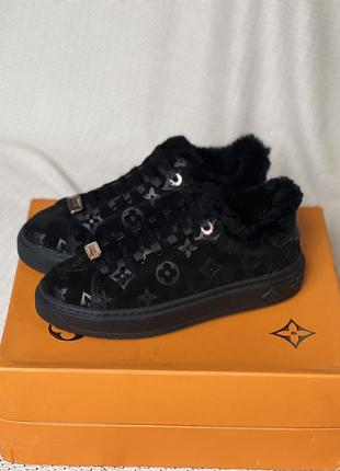 Зимние кроссовки в стиле louis vuitton