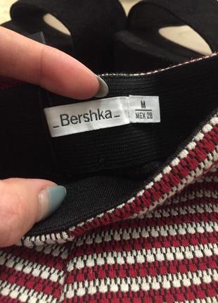 Юбка в полоску bershka2 фото