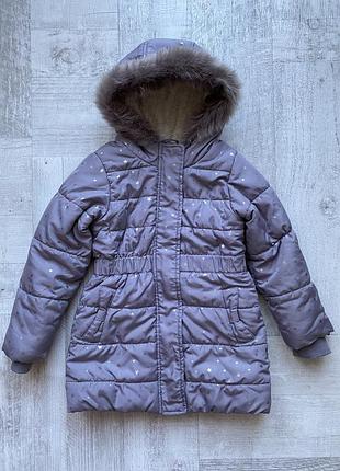 Скидка🔥тепле зимове пальто куртка на дівчинку