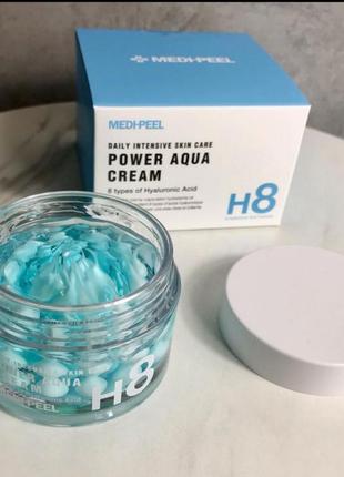 Капсульный крем в шариках medi-peel power aqua cream