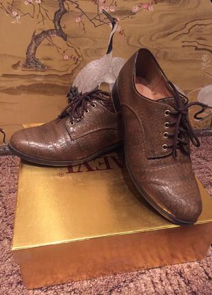 Туфли оксфорды