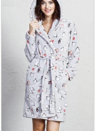 Халат теплый женский vienetta софт