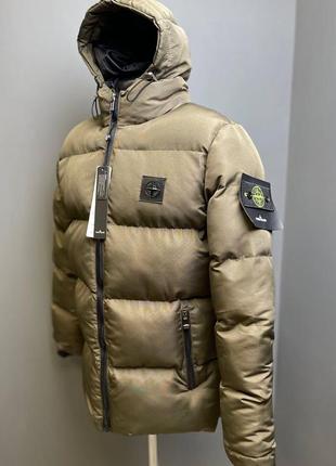 Зимова куртка stone island2 фото