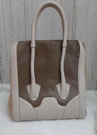 Шкіряна брендова сумка
