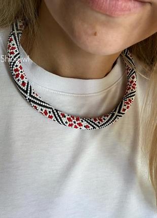 Жгут из бисера вышиванка