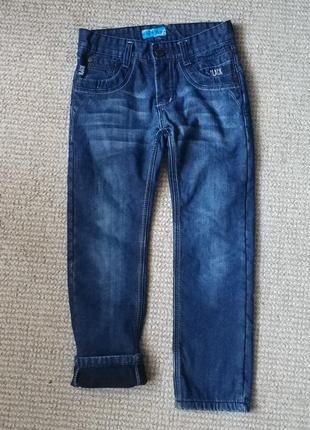 Зимові джинси на флісі1 фото