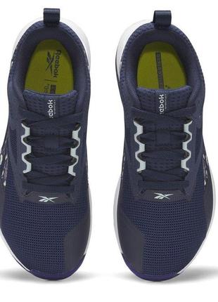 Женские синие кроссовки reebok nanoflex tr v2.0 (gy6222). оригинал. размер 38 eu (24.5 см)6 фото