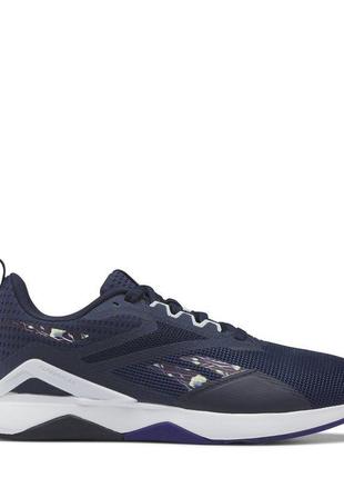 Жіночі сині кросівки reebok nanoflex tr v2.0 (gy6222). оригінал. розмір 38 eu (24.5 см)