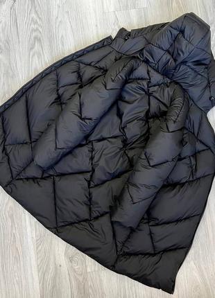 Пуховик высочайшего качества, зимовое пальто, куртка длинная из водонепроницаемой плащевки6 фото