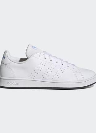 Мужские белые повседневные кроссовки adidas base court (gw9285). оригинал. размер 38 eu (23.3 см)