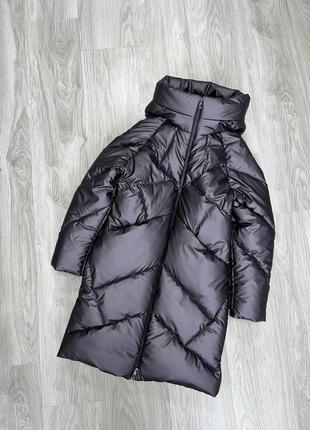 Зимняя куртка пальто пуховик р-ры 134-164 люкс качество, украинское производство7 фото