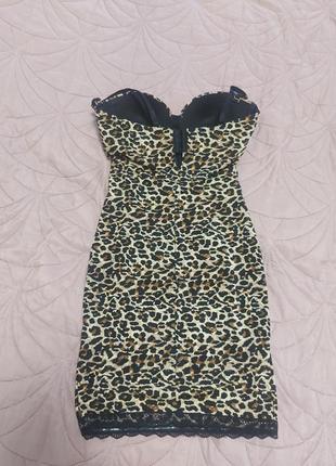 Леопардове стягувальне плаття білизна maddison3 фото