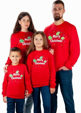 Світшот светр клфта фемелі лук новорічна