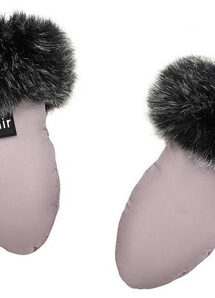 Рукавиці bair northmuff pink powder рожевий