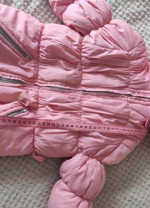 Зимняя курточка желя девочки 1-2 года