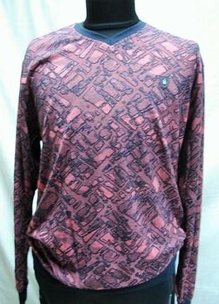 Футболка мужская vip stendo бамбук,тонкая,бордовая 4xl,