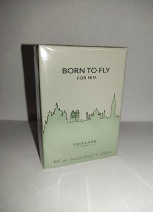 Туалетная вода для мужчин oriflame born to fly for him1 фото