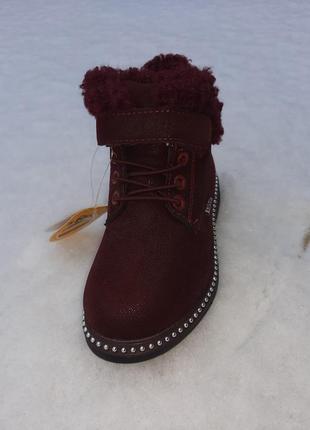 Зимние ботиночки для девочек7 фото