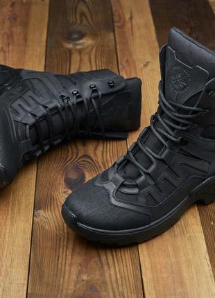 Тактичні зимові берці/берци розміри 39-46 чорні, черевики військові на термопідкладі, взуття тактичне4 фото