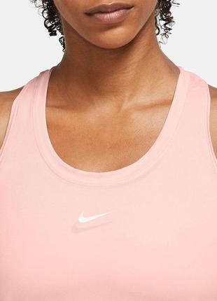 Жіноча спортивна рожева майка безрукавка nike dri-fit one tank (dd0623-610). оригінал. розмір s3 фото