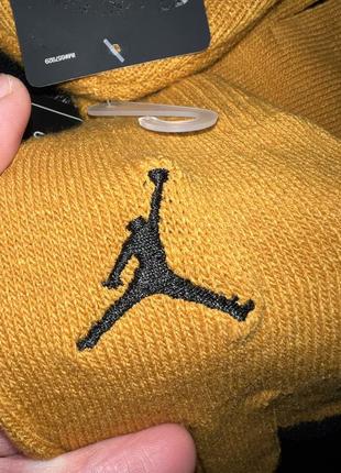 Комплект шапка+рукавиці air jordan, оригінал, розмір жіночий с9 фото