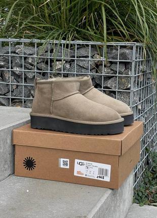 Уггі ugg ultra mini platform khaki