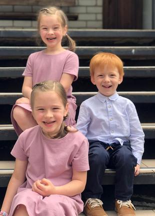 Сукня платье для двойни близняшек