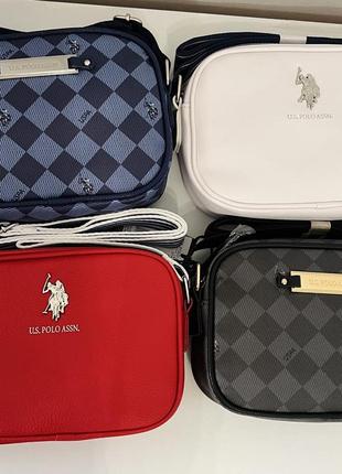 Сумка сумочка кросбоді u.s polo assn, оригінал!3 фото