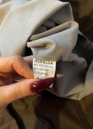 🩶сіра строга сукня міді black berry bella оригінал, 38 розмір. класичний стиль,приталена, гарна5 фото