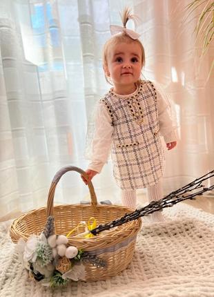 Платье праздничное время года 12-18 месяцев