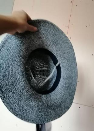 Летняя шляпа с широкими полями4 фото