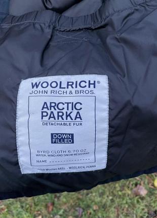 Woolrich arctic parka пухова парка6 фото